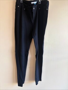 Black Women's Stretch Slim Pants